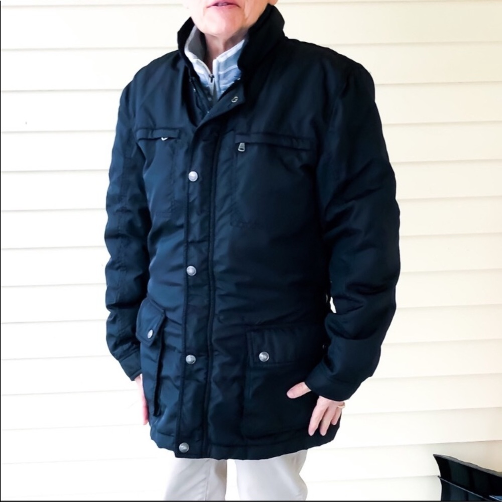 Calvin Klein Black Winter Coat! Euc! - image 7